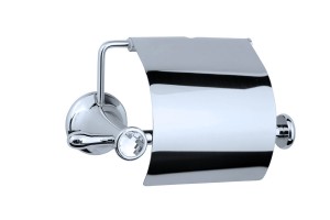 BOHEME Puro 10701 | держатель для туалетной бумаги (хром/swarovski) ― Сан-Топ