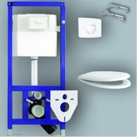 Sanit WC-Pack 995 N | комплект Set 5 in 1 (инсталляция+унитаз) ― Сан-Топ