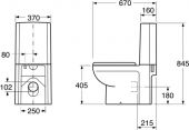 Gustavsberg Artic 4310 | унитаз моноблок