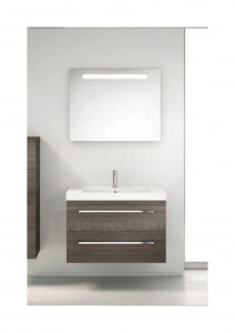 Berloni Bagno DOM DO0044/1410 | комплект мебели для ванной комнаты (серый тик) ― Сан-Топ