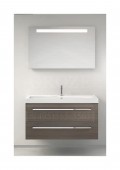 Berloni Bagno DOM DO0045/1410 | комплект мебели для ванной комнаты (серый тик)