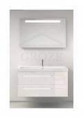 Berloni Bagno DOM DO0045/100 | комплект мебели для ванной комнаты (белый глянец)