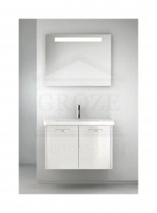 Berloni Bagno EASY EA0033/101 | комплект мебели для ванной комнаты (белый глянец) ― Сан-Топ