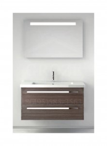Berloni Bagno EASY EA0035/1410 | комплект мебели для ванной комнаты (серый тик) ― Сан-Топ