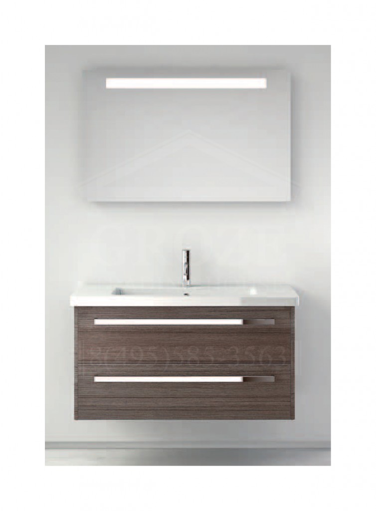 Berloni Bagno Easy Ea0035 1410 Komplekt Mebeli Dlya Vannoj Komnaty Seryj Tik San Top
