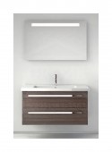 Berloni Bagno EASY EA0035/1410 | комплект мебели для ванной комнаты (серый тик)