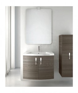 Berloni Bagno FLEX FX0011/1410 | комплект мебели для ванной комнаты (серый тик) ― Сан-Топ