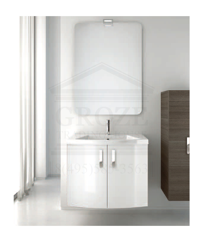 Berloni Bagno Flex Fx0011 100 Komplekt Mebeli Dlya Vannoj Komnaty Belyj Glyanec San Top