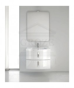 Berloni Bagno FLEX FX0012/100 | комплект мебели для ванной комнаты (белый глянец) ― Сан-Топ