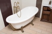 Fiore Coloniale 020615 | напольный смеситель для ванны (хром)