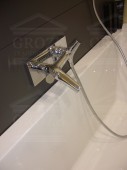 Hansgrohe Axor Starck Organic 12410000 | термостатический смеситель для ванны и душа (хром)