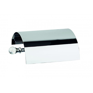 Migliore Amerida ML.AMR-60.406CR | настенный держатель для туалетной бумаги с крышкой (хром/swarovski) ― Сан-Топ