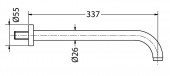 Кронштейн Migliore Ricambi ML.RIC-36.108 (хром)