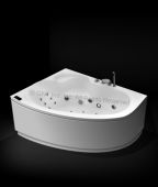 Акриловая гидромассажная ванна GNT Nice-R 160x105 Basic Plus