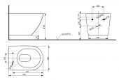 Toto NC CW762Y | унитаз подвесной