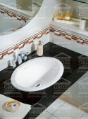 Villeroy & Boch Loop&Friends 615520R1 | раковина встраиваемая сверху (альпийский белый CeramicPlus)