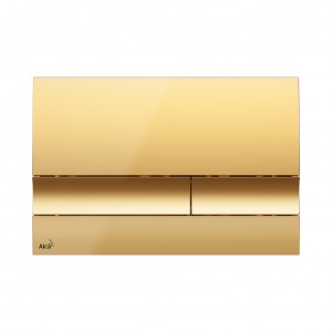 Alcaplast M1725 | клавиша смыва для унитаза (цвет золото) ― Сан-Топ