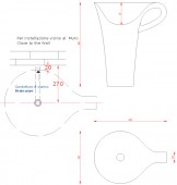 OSL004 Artceram Cup | напольная раковина 70x50