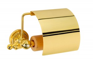 BOHEME Imperiale 10401 | держатель для туалетной бумаги (золото/swarovski) ― Сан-Топ