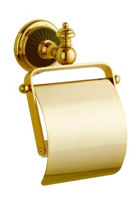 BOHEME Palazzo Nero 10151 | держатель для туалетной бумаги (золото/керамика) ― Сан-Топ