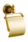 BOHEME Palazzo Nero 10151 | держатель для туалетной бумаги (золото/керамика)