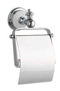 BOHEME Vogue Bianco 10131 | держатель для туалетной бумаги (хром/керамика) ― Сан-Топ