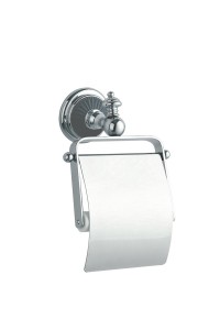 BOHEME Vogue Nero 10181 | держатель для туалетной бумаги (хром/керамика) ― Сан-Топ