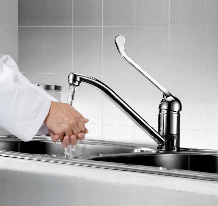 Diana DU14X | локтевой медицинский смеситель для инвалидов ...