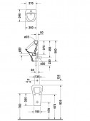 Duravit DuraStyle 280530 | уринал