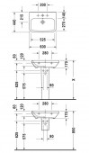 Duravit DuraStyle 231960 | раковина подвесная 60x44