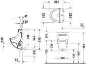 Писсуар Duravit Starck 3 082235