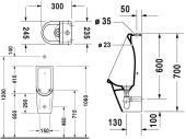 Писсуар Duravit Starck 3 082625