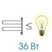 Energy U chrome G2 | электрический полотенцесушитель 540х635