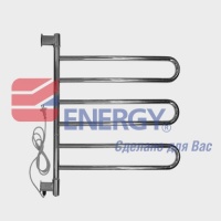 Energy U chrome G3 | электрический полотенцесушитель 770х635