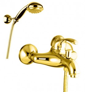 Fiore Jafar 47GO5100 | смеситель для ванны (золото) ― Сан-Топ