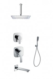 Flova Urban URQBFHSSPQ | душевая система с изливом (носиком) на ванну (хром) ― Сан-Топ