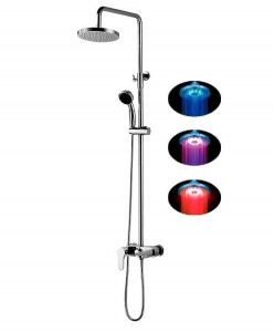 GNT Round LED 821-C | душевая система с подсветкой воды ― Сан-Топ