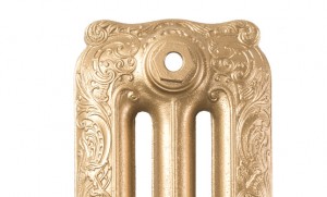 GURATEC APOLLO 350/01 | чугунный радиатор - 1 секция Gold (золото) ― Сан-Топ