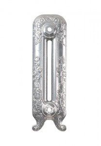 GURATEC DIANA 590/01 | чугунный радиатор - 1 секция Silber (серебро) ― Сан-Топ