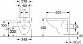 Gustavsberg Nautic 5530 | подвесной унитаз