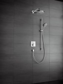 Hansgrohe ShowerSelect 15763000 | термостат с запорным вентилем (хром)