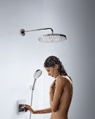 Hansgrohe ShowerSelect 15763000 | термостат с запорным вентилем (хром)