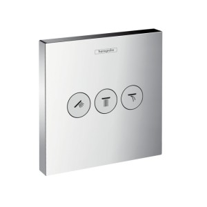 Hansgrohe ShowerSelect 15764000 | запорный вентиль для 3 потребителей (хром) ― Сан-Топ
