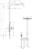 27149000 Hansgrohe Raindance E 420 | термостатическая душевая система