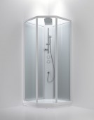 63032289L INR Bric Model 3 | пентаганальная душевая кабина 80х90 (левая)