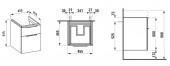 LAUFEN Kartell 4.0750.2 | тумба под раковину подвесная