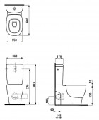 Laufen Mimo 8.2355.6 | унитаз моноблок