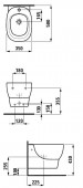 Laufen Mimo 8.3055.1 | биде подвесное