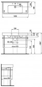 Laufen Pro A 8.1395.8 | раковина 105x48