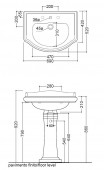 Migliore Bella ML.BLL-25.069.BI | раковина подвесная 69x52